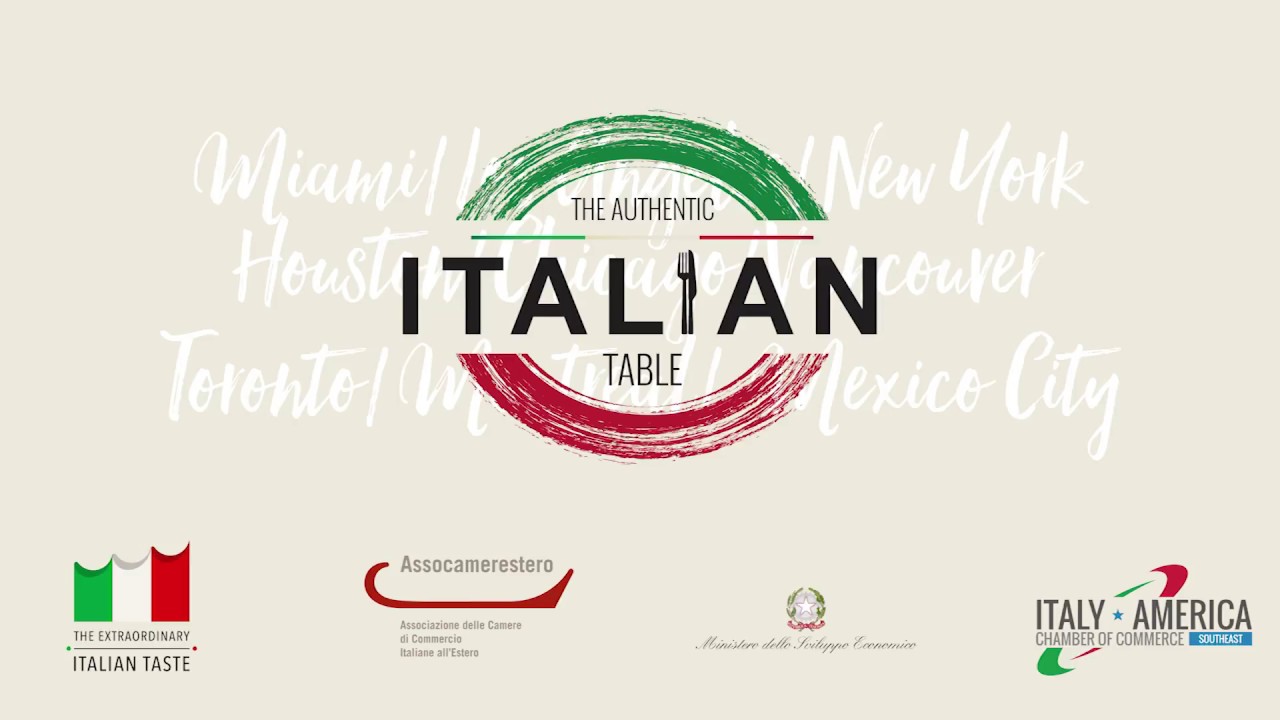 The Authentic Italian Table - IACC - Miami